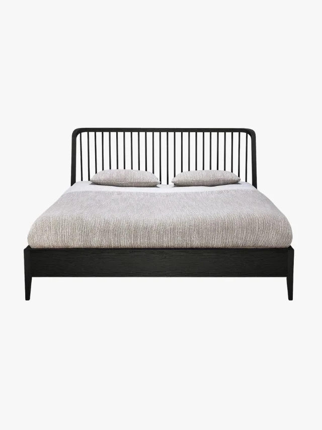 Bed Wooden Bed Frames Australia_Ethnicraft Oak Spindle Bed