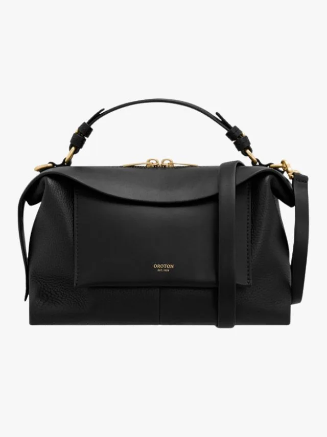 Oroton Mica Bowler Black