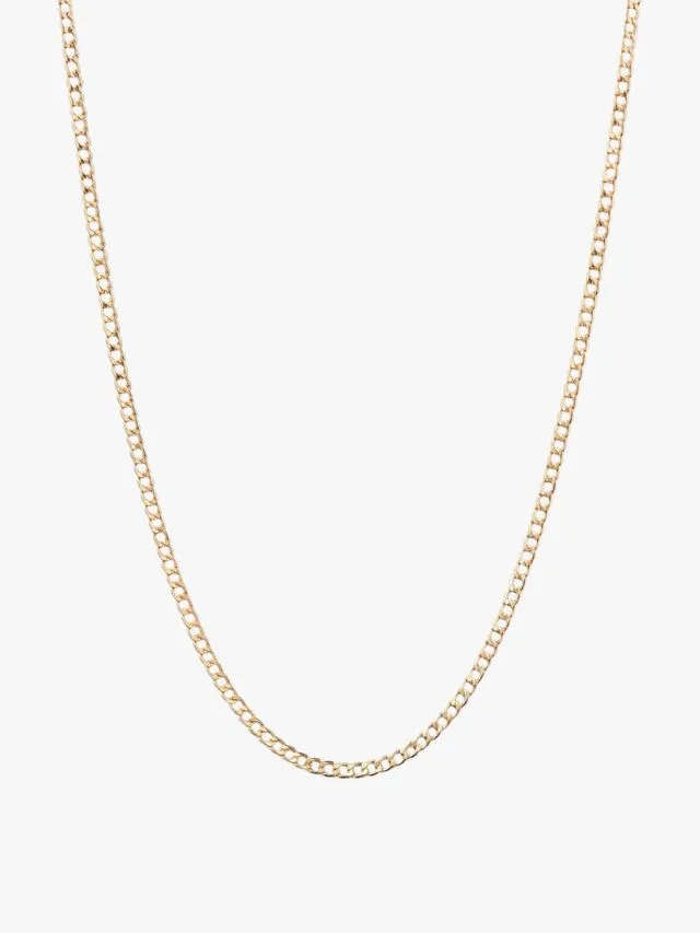 Black Friday Jewellery Deals Mejuri Flat Curb Chain Necklace