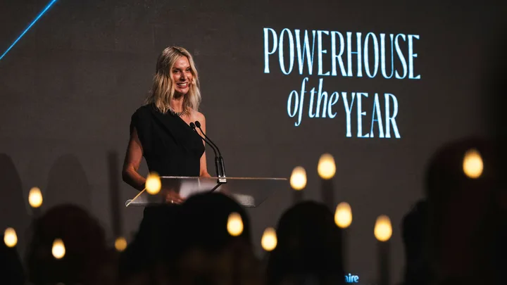 Marie Claire Editor, Georgie McCourt at the Women Of The Year Awards Night