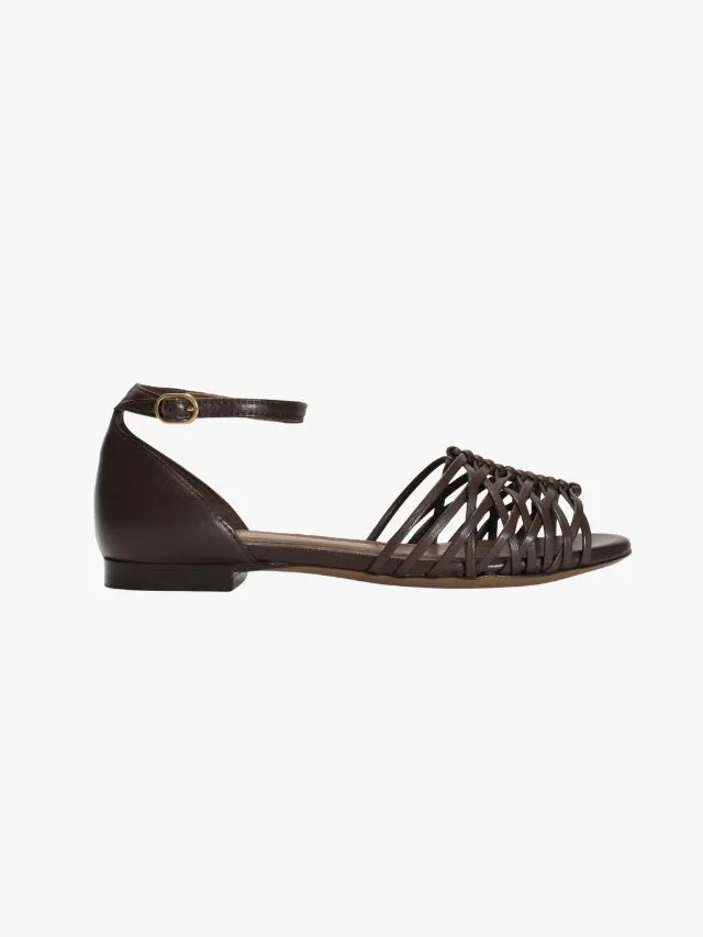 Anonymous Copenhagen Vichi 10 brown leather sandal