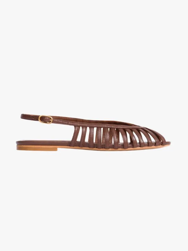 Anonymous Copenhagen Carminho 10 brown leather sandals