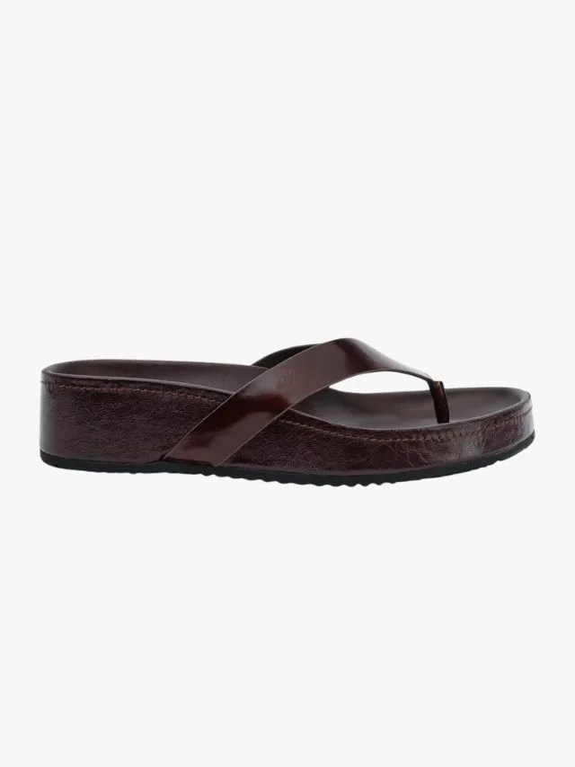 Alias Mae Akiko platform sandal in crinkle leather