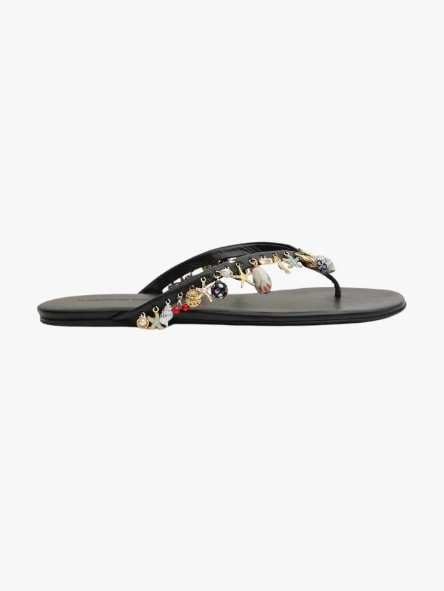 Christopher Esber Memento Charm Flip Flop