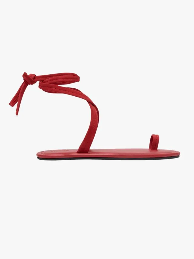best sandal brands st. agni tie-up flat
