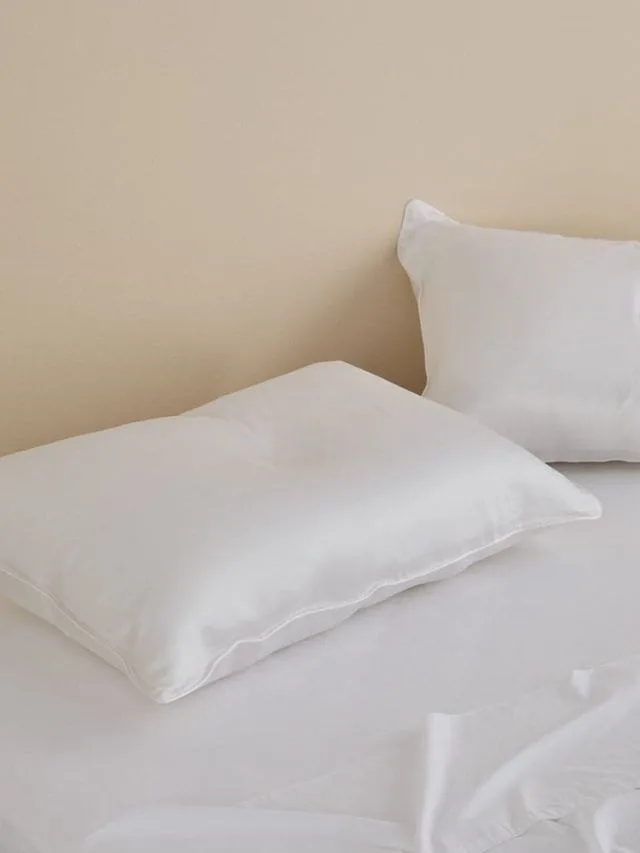 best cooling sheets summer sheet society fleur silk white pillowcase
