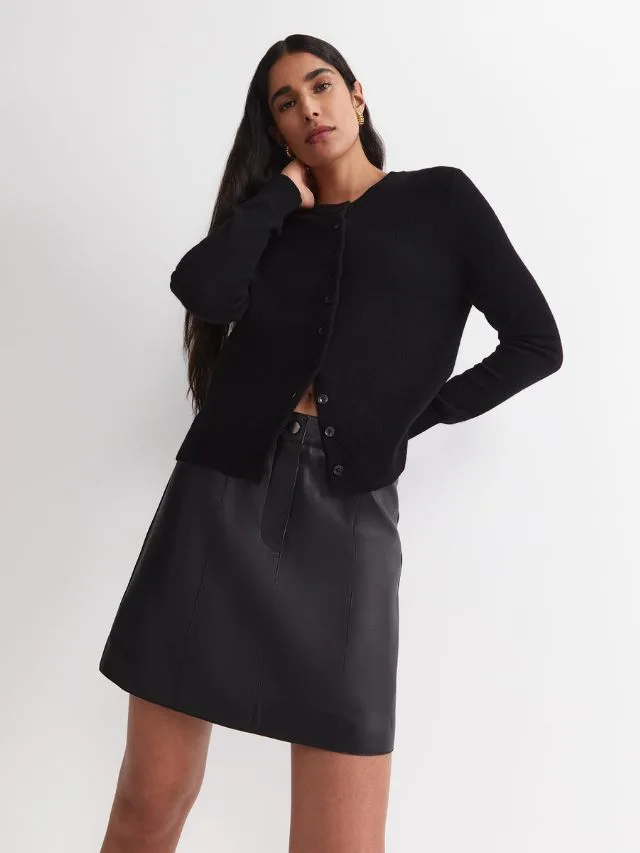 Sportscraft Boxing Dale Sale Gemma Leather Mini Skirt