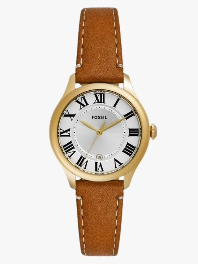 best watch trends fossil gilmore brown analogue watch
