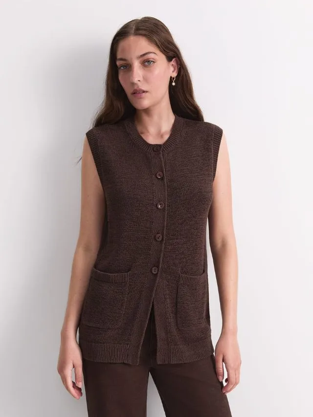 Sportscraft Boxing Dale Sale Josie Tape Yarn Vest