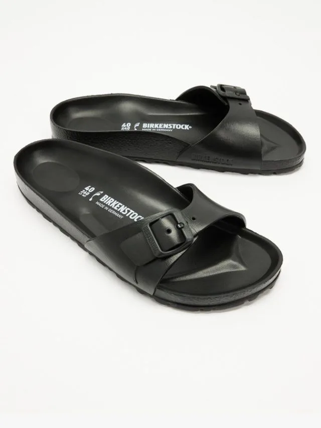 best sandal brands birkenstock madrid rubber narrow slides