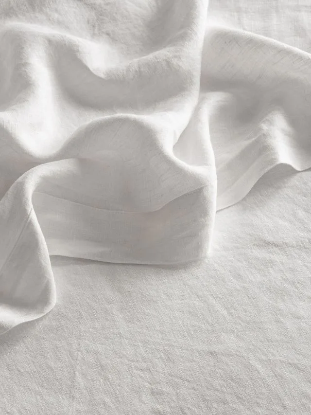 best cooling sheets summer I Love Linen french flax linen flat sheet