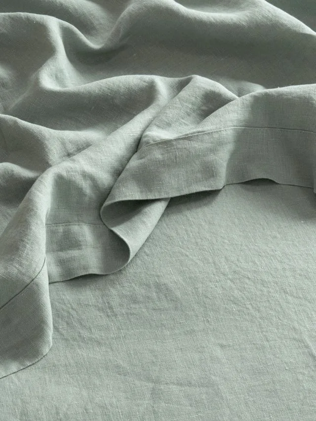 best cooling sheets summer I Love Linen french flax linen flat sheet