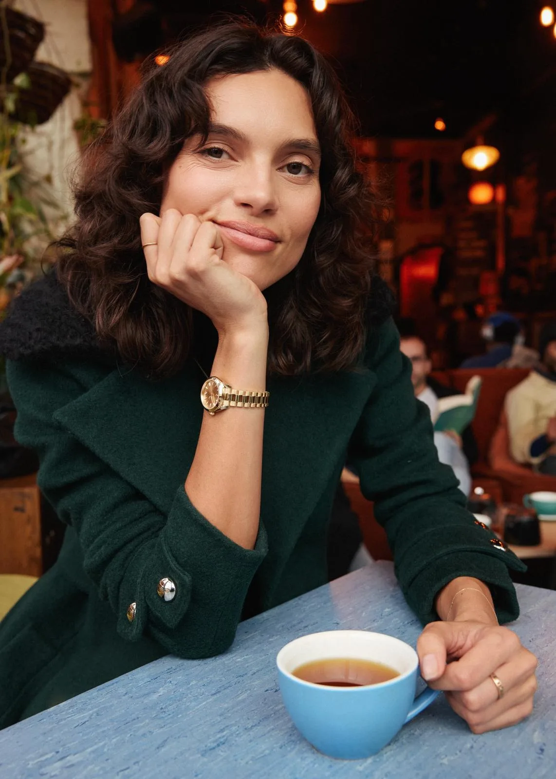 charlee fraser for Omega