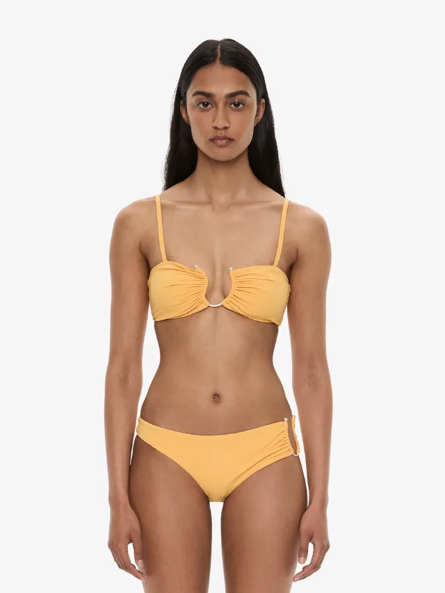CHRISTOPHER ESBER
Ruched Crescent Bandeau