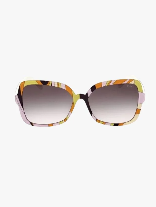 best oversized sunglasses pucci butterfly frame
