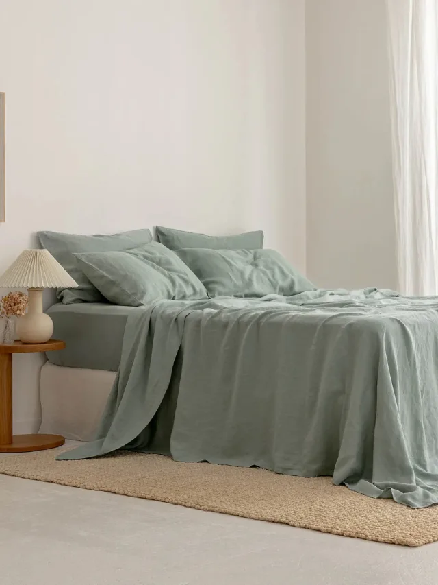 Best Bed Sheets_I LOVE LINEN
French Flax Linen Sheet Set