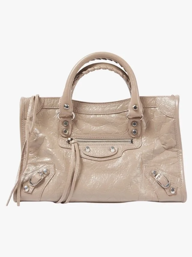 Best Investment Bags For 2026 Balenciaga Le City Stone Biege
