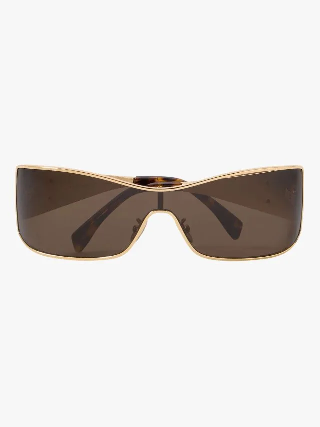 best oversized sunglasses celine rectangular frame gold tone sunglasses