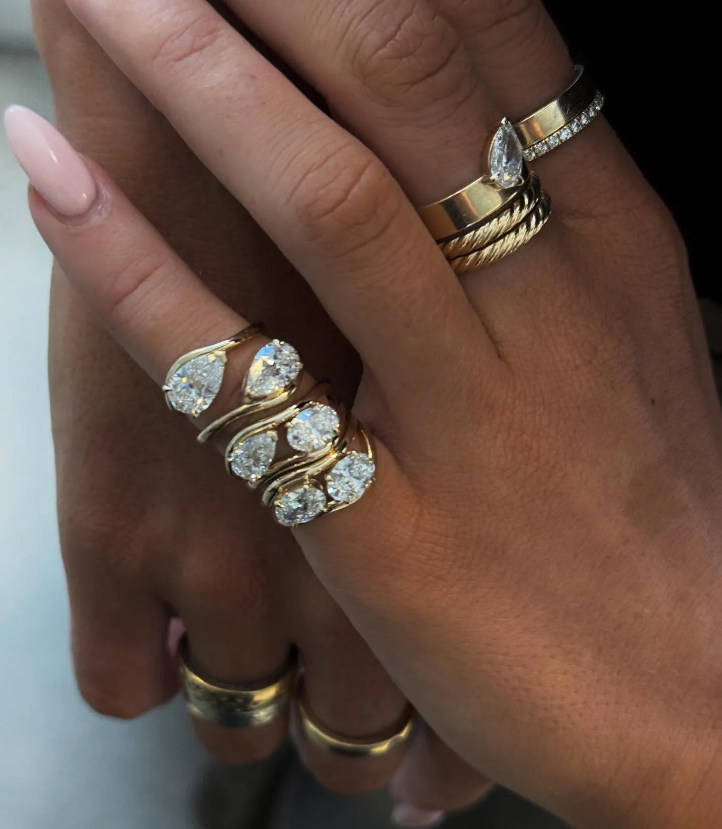 alana maria pink ring 