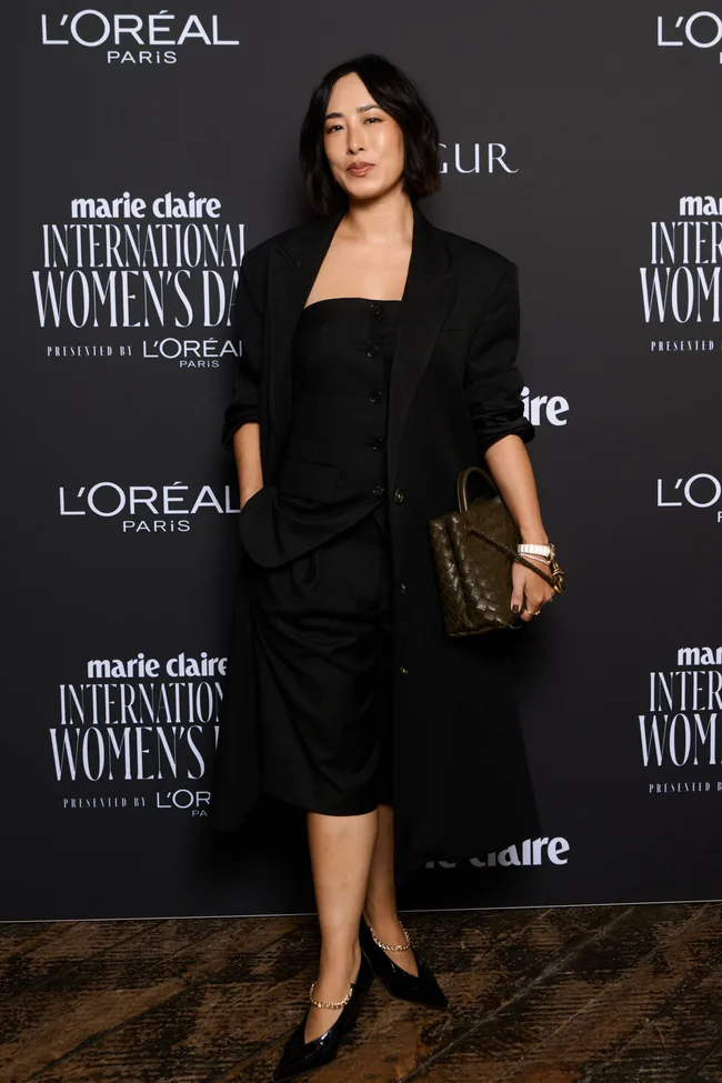 IWD marie claire red carpet