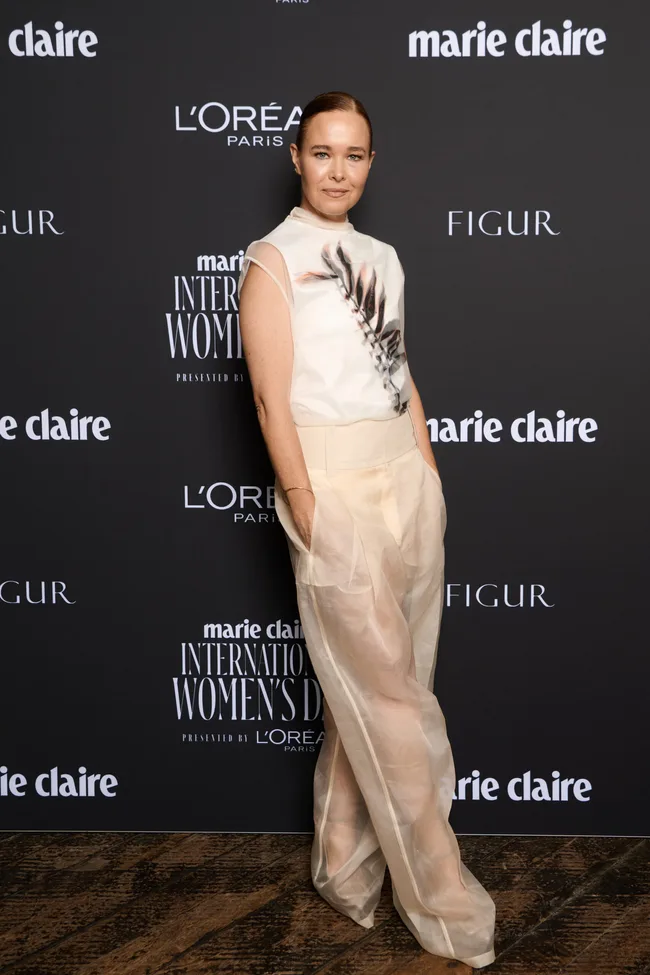 IWD marie claire red carpet