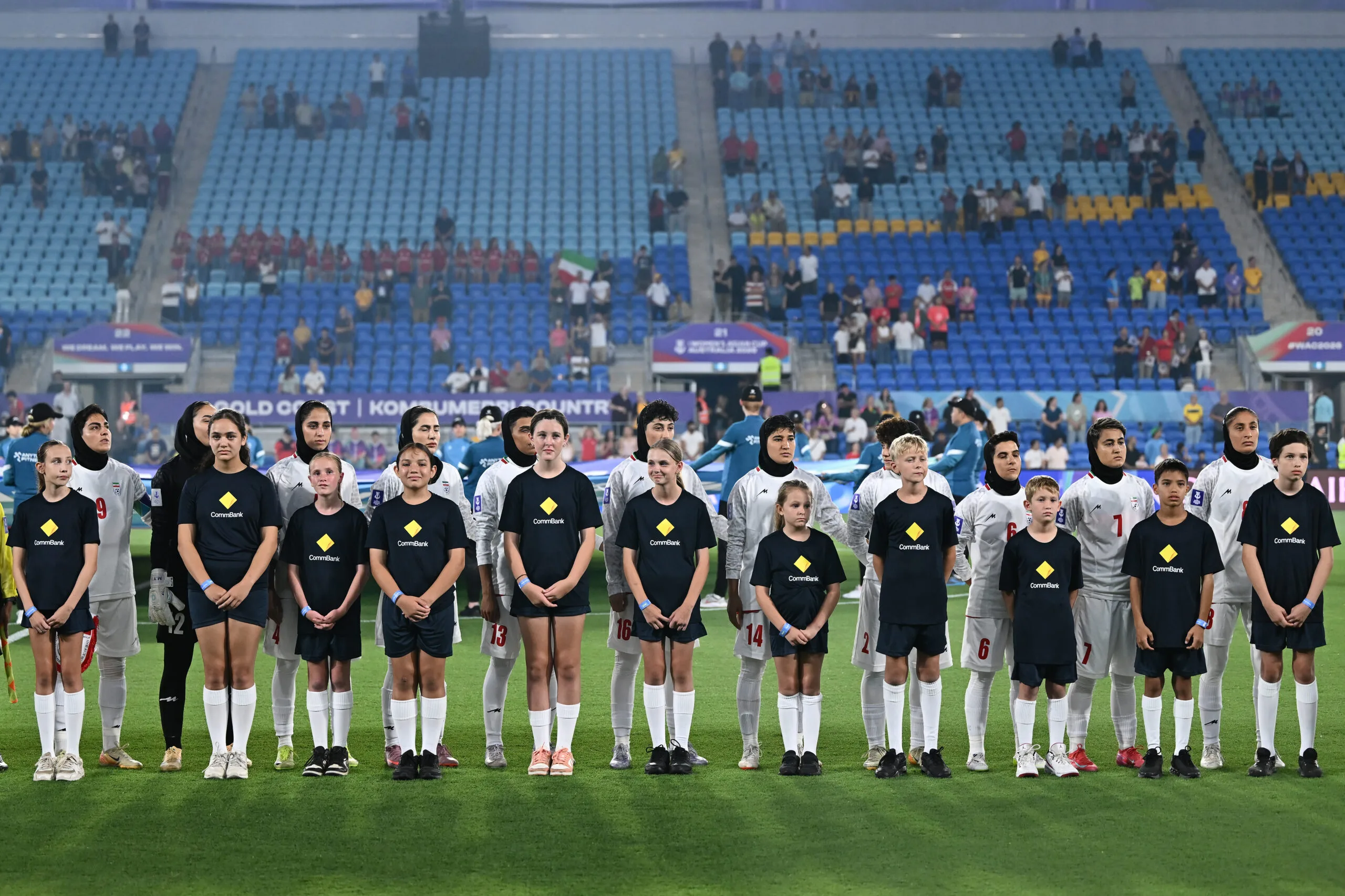 Iran Women's Football Team Australia