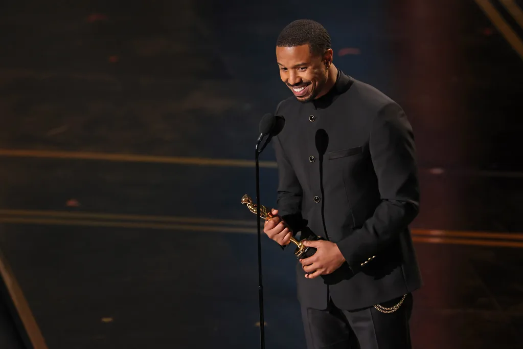 Michael B. Jordan Sinners Oscars Win