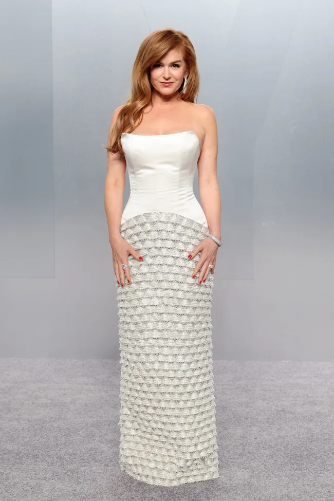 LOS ANGELES, CALIFORNIA - MARCH 15: Isla Fisher attends the 2026 Vanity Fair Oscar Party Hosted By Mark Guiducci at Los Angeles County Museum of Art on March 15, 2026 in Los Angeles, California. (Photo by Amy Sussman/Getty Images for Vanity Fair)