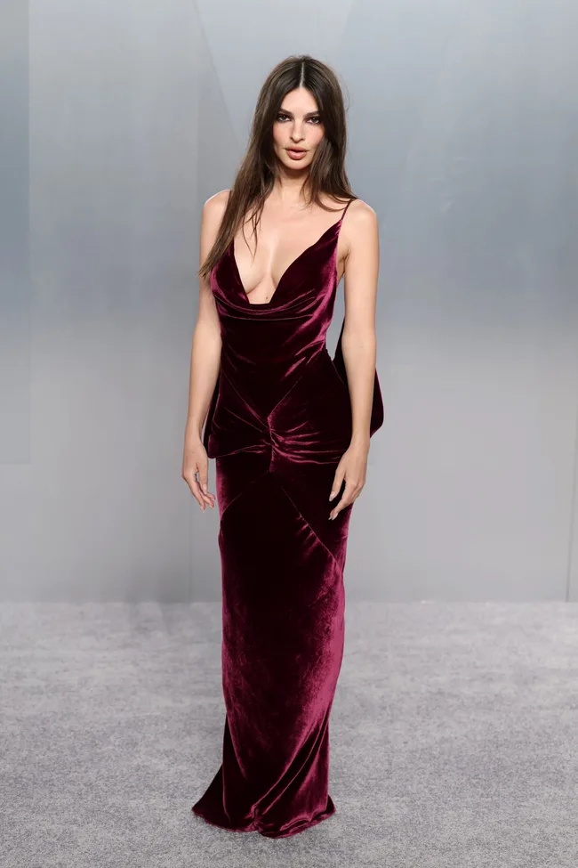 LOS ANGELES, CALIFORNIA - MARCH 15: Emily Ratajkowski attends the 2026 Vanity Fair Oscar Party Hosted By Mark Guiducci at Los Angeles County Museum of Art on March 15, 2026 in Los Angeles, California. (Photo by Dia Dipasupil/FilmMagic)
