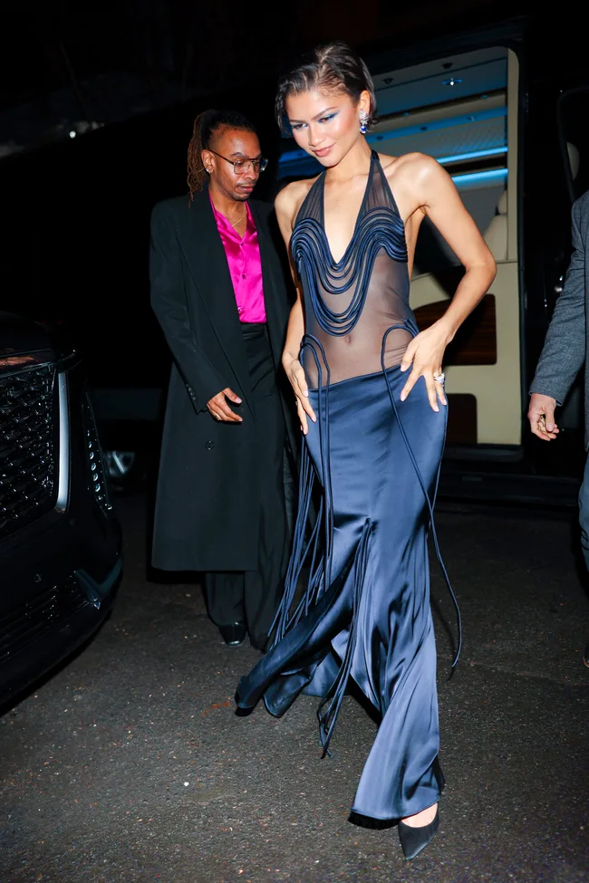 Zendaya press tour