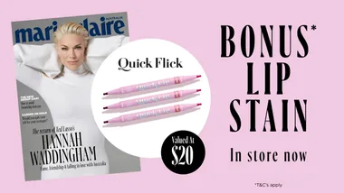 Pick Up Your Bonus Lip Stain With Our August Issue