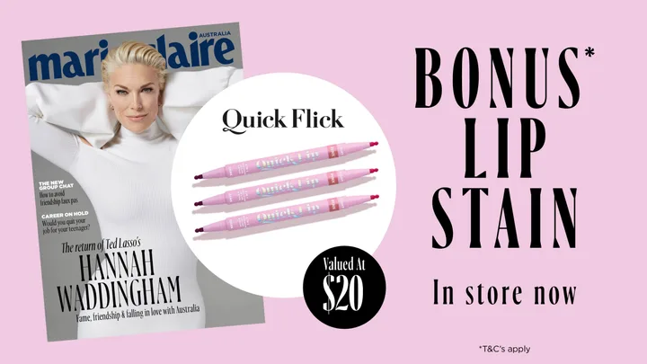 Pick Up Your Bonus Lip Stain With Our August Issue