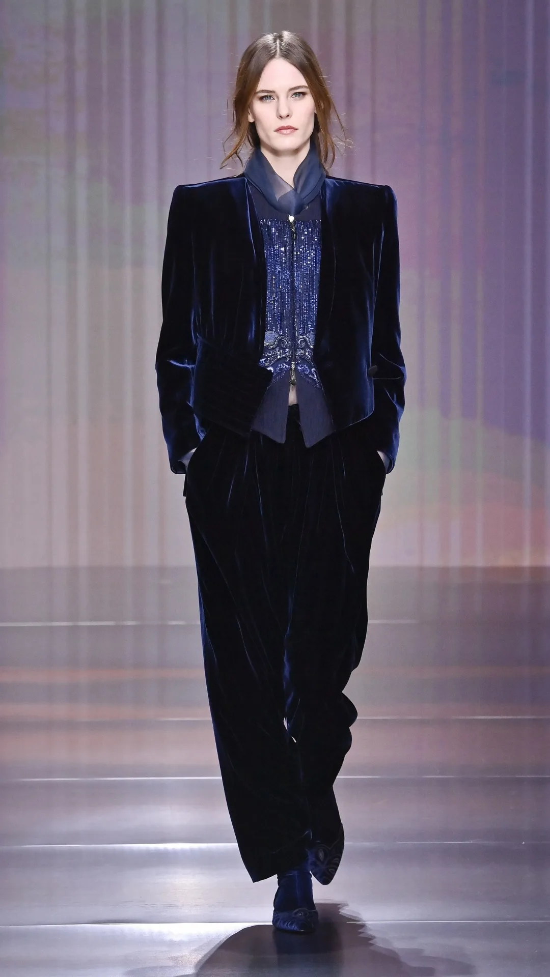 giorgio armani AW 26 runway