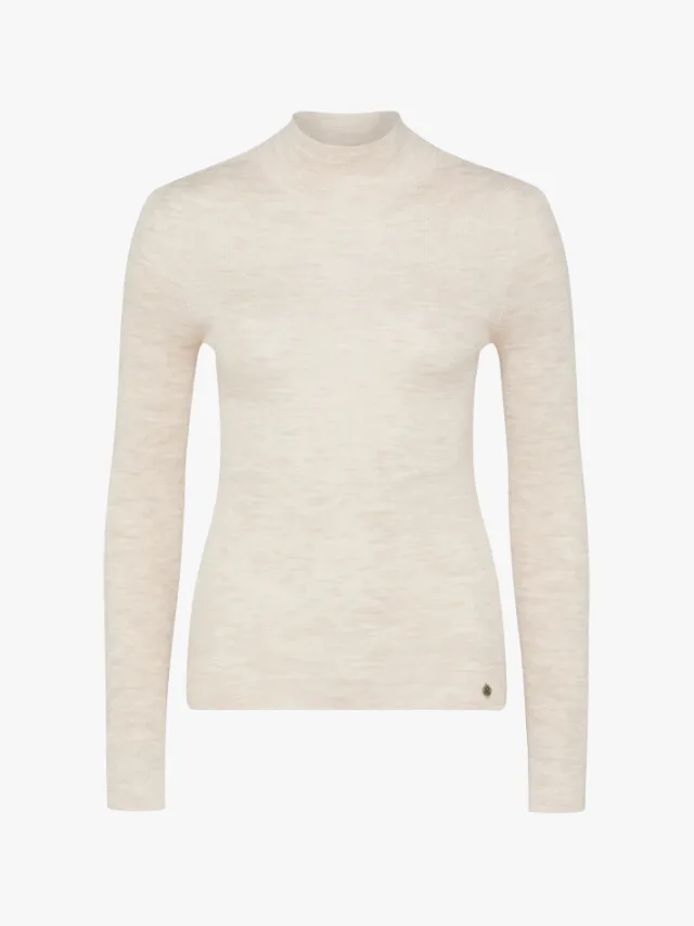 Best Lightweight Knits_marie claire_CABLE
Superfine Merino Turtle Neck