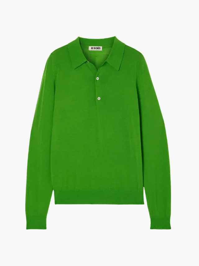 Best Lightweight Knits_marie claire_B SIDES
Merino Wool Polo Sweater