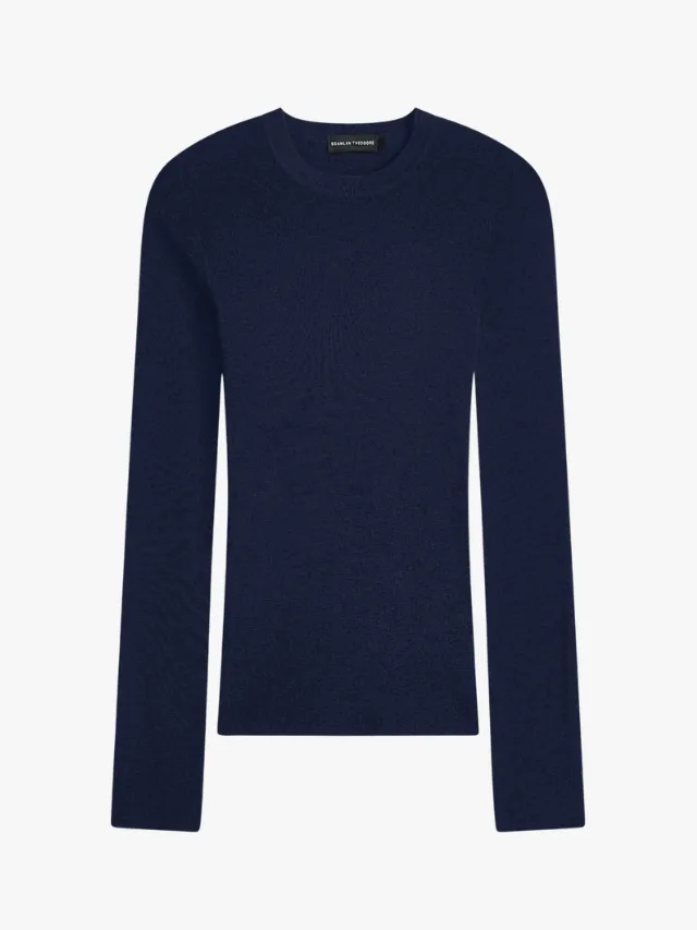 Best Lightweight Knits_marie claire_SCANLAN THEODORE
Babywool Crew Sweater