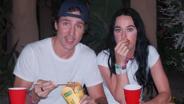 katy perry justin trudeau coachella