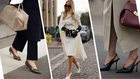 The High-Vamp Heel Is The Polished Shoe Trend Fashion Girls Are Backing