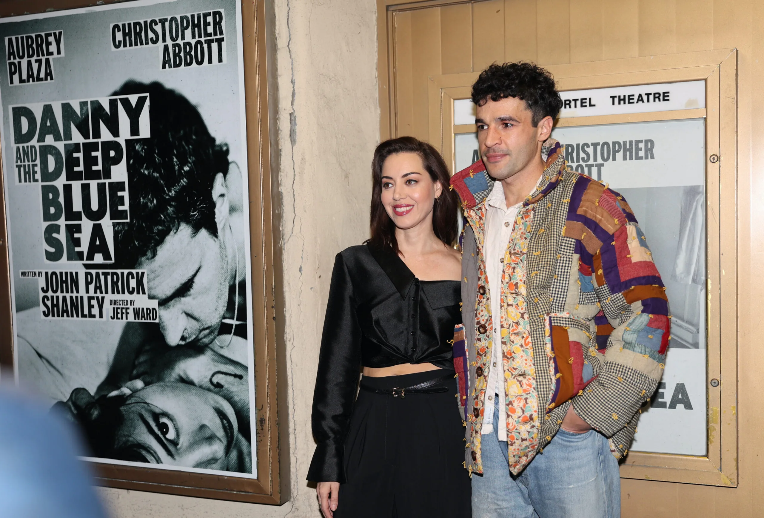  Aubrey Plaza and Christopher Abbott 