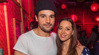 Christopher Abbott and Aubrey Plaza