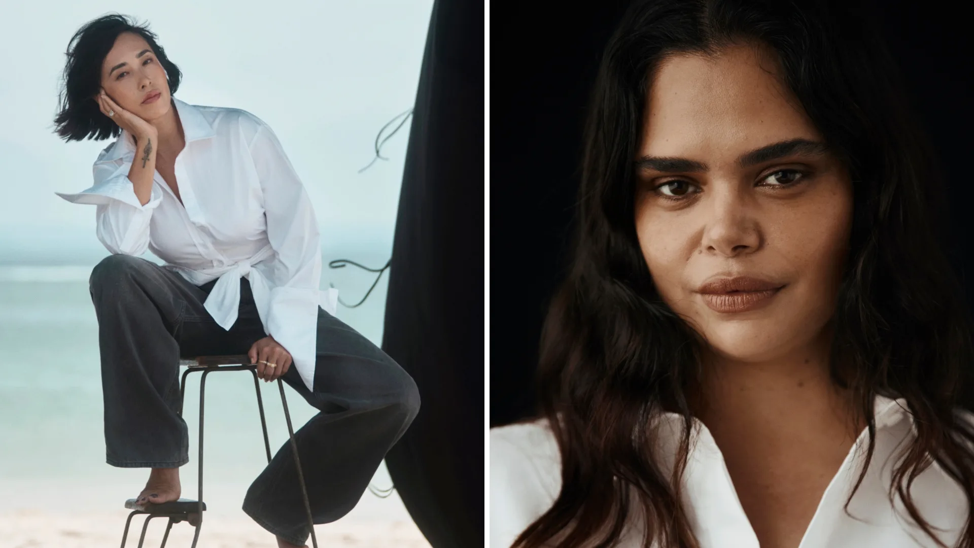 Witchery white shirt campaign