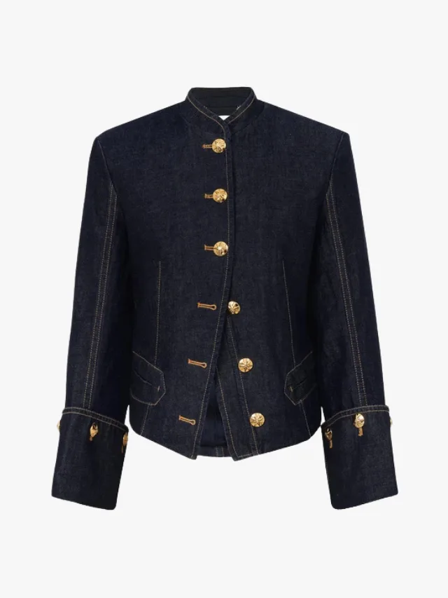 Napoleon Jacket Trend 2026_marie claire_ZIMMERMAN
Denim Pirate Jacket