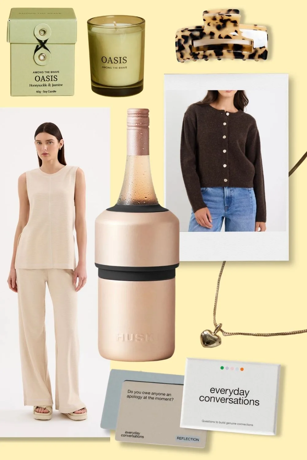 A selection of mother's day gifts from flo & frankie store