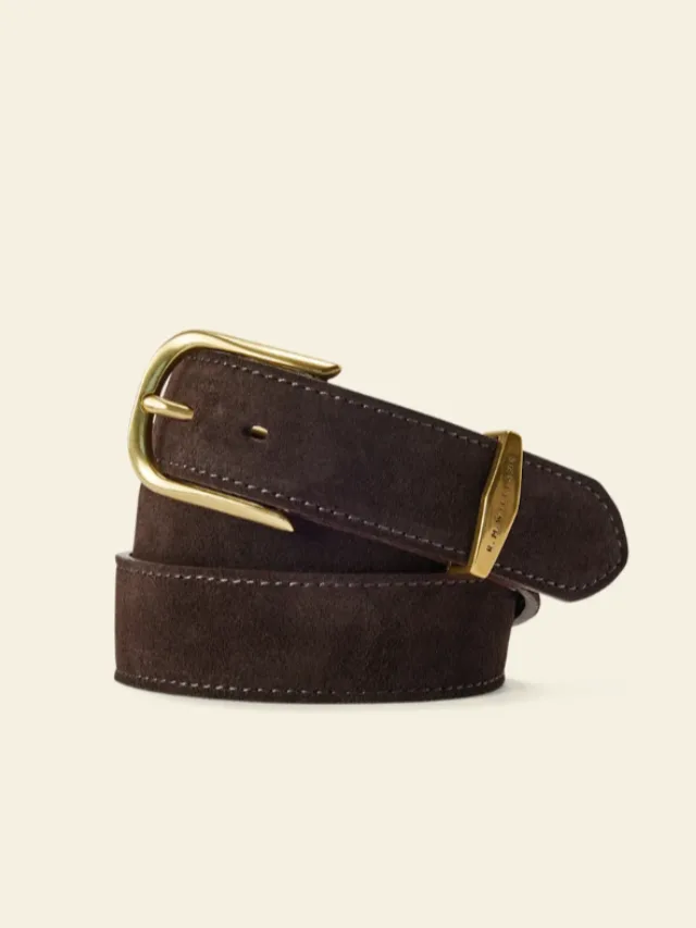 Cassidy Belt in 'Chocolate'
