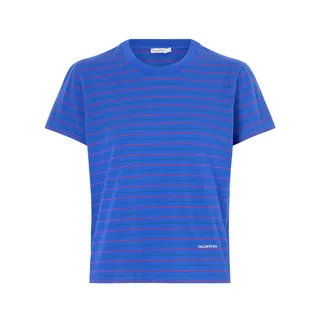 Kallmeyer Kenzie Striped Cotton-Jersey Tee