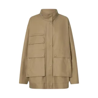Oroton 100% Cotton Utility Parka