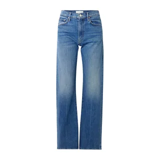 Mother Lasso Sneak Mid-Rise Straight-Leg Jeans