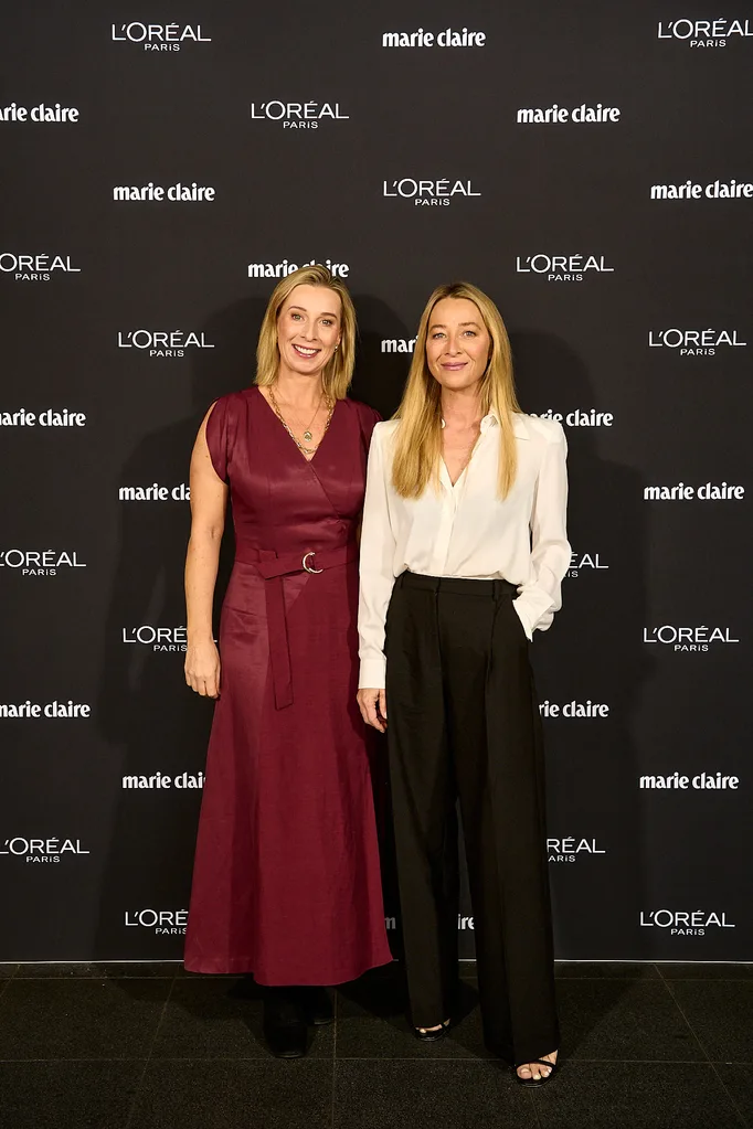 Actor and producer Asher Keddie with sister Bronte Pyett