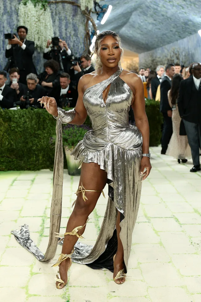 Serena Williams attends the 2026 Met Gala celebrating "Costume Art" at the Metropolitan Museum of Art on May 04, 2026 in New York City. (Photo by Dimitrios Kambouris/Getty Images for The Met Museum/Vogue)
