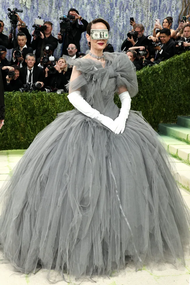 Sarah Paulson attends the 2026 Met Gala celebrating "Costume Art" at the Metropolitan Museum of Art on May 04, 2026 in New York City. (Photo by Jamie McCarthy/Getty Images)